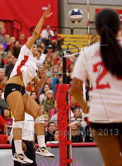 Thumbnail 3 in Great Oak @ Mater Dei (CIF SS 1AA Semifinal) photogallery.