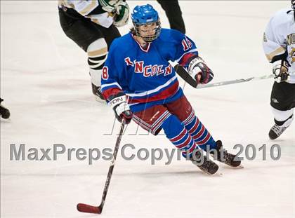 Thumbnail 3 in Lincoln vs North Kingstown (RIIL Division 1A Finals, Game 3) photogallery.