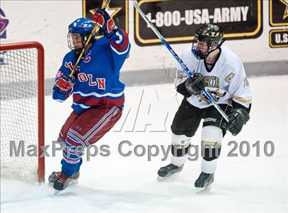 Thumbnail 3 in Lincoln vs North Kingstown (RIIL Division 1A Finals, Game 3) photogallery.
