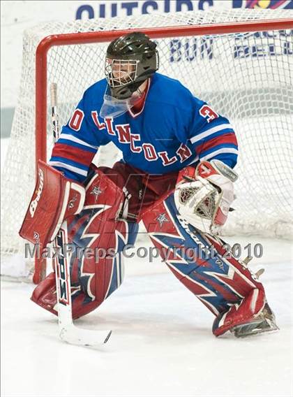 Thumbnail 3 in Lincoln vs North Kingstown (RIIL Division 1A Finals, Game 3) photogallery.