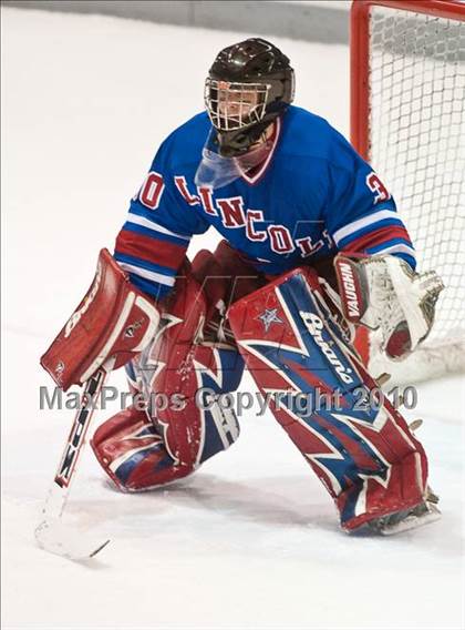 Thumbnail 2 in Lincoln vs North Kingstown (RIIL Division 1A Finals, Game 3) photogallery.