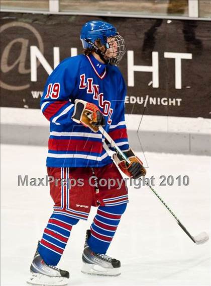 Thumbnail 1 in Lincoln vs North Kingstown (RIIL Division 1A Finals, Game 3) photogallery.