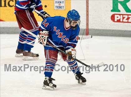 Thumbnail 2 in Lincoln vs North Kingstown (RIIL Division 1A Finals, Game 3) photogallery.