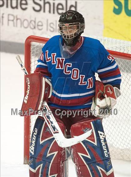 Thumbnail 2 in Lincoln vs North Kingstown (RIIL Division 1A Finals, Game 3) photogallery.