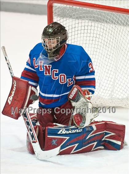 Thumbnail 1 in Lincoln vs North Kingstown (RIIL Division 1A Finals, Game 3) photogallery.