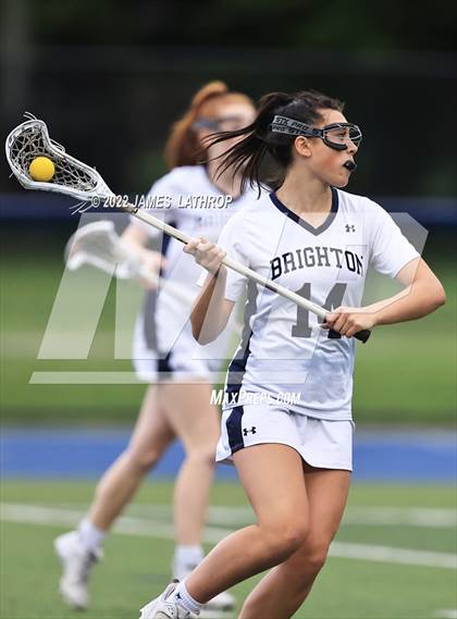 Thumbnail 2 in Webster Thomas @ Brighton (NYSPHSAA Section 5 Class B Quarterfinal) photogallery.