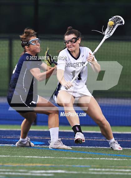 Thumbnail 1 in Webster Thomas @ Brighton (NYSPHSAA Section 5 Class B Quarterfinal) photogallery.