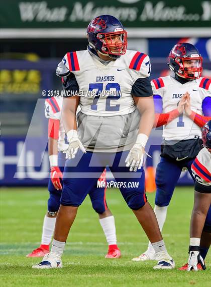 Thumbnail 3 in Erasmus Hall vs. Tottenville (PSAL Section 12 City Conference Final) photogallery.