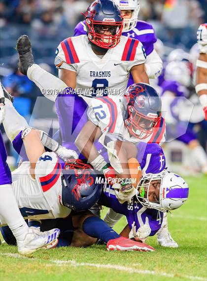 Thumbnail 2 in Erasmus Hall vs. Tottenville (PSAL Section 12 City Conference Final) photogallery.
