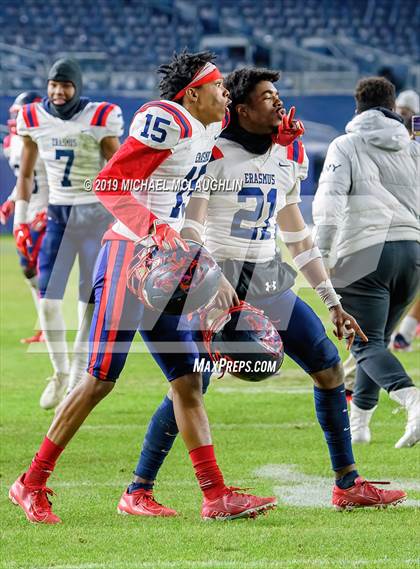 Thumbnail 2 in Erasmus Hall vs. Tottenville (PSAL Section 12 City Conference Final) photogallery.