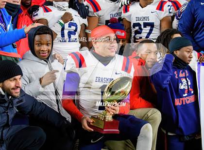 Thumbnail 3 in Erasmus Hall vs. Tottenville (PSAL Section 12 City Conference Final) photogallery.