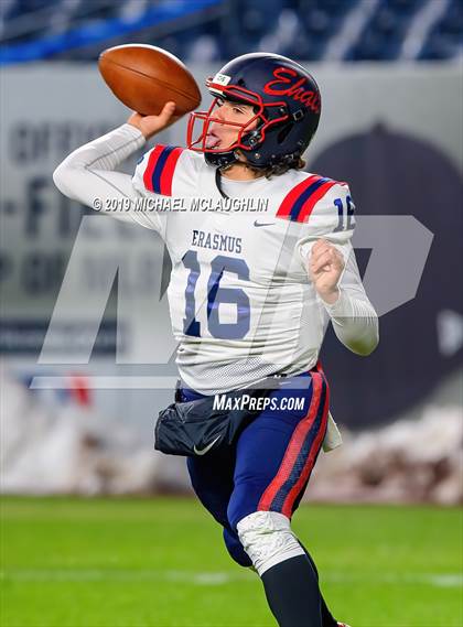 Thumbnail 3 in Erasmus Hall vs. Tottenville (PSAL Section 12 City Conference Final) photogallery.