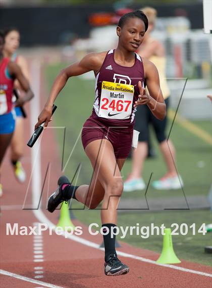 Thumbnail 1 in Arcadia Invitational (Girls Events) photogallery.