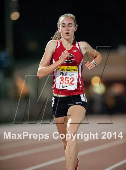 Thumbnail 1 in Arcadia Invitational (Girls Events) photogallery.