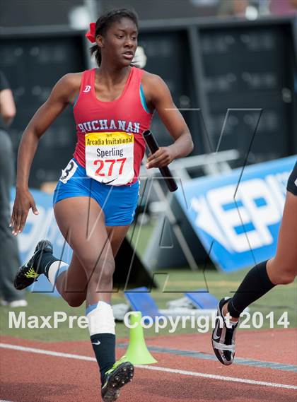 Thumbnail 3 in Arcadia Invitational (Girls Events) photogallery.