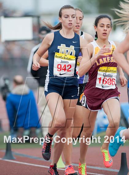 Thumbnail 3 in Arcadia Invitational (Girls Events) photogallery.