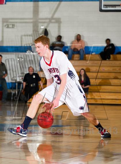Thumbnail 3 in Holy Family vs. Kent Denver (CHSAA 3A Metro League Final) photogallery.