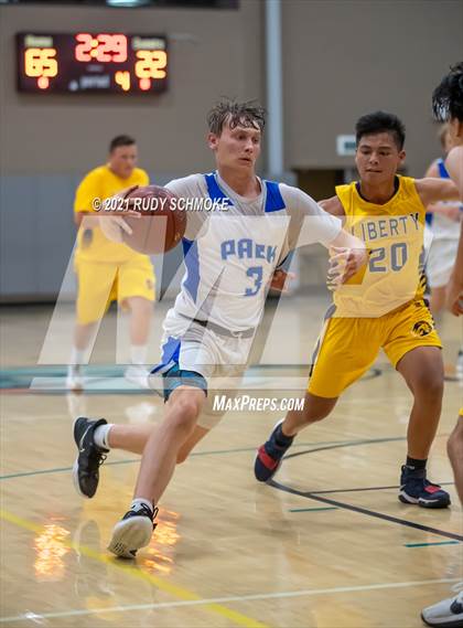 Thumbnail 1 in Liberty Charter vs. West Hills (6th Annual Del Lago Tip Off Classic) photogallery.