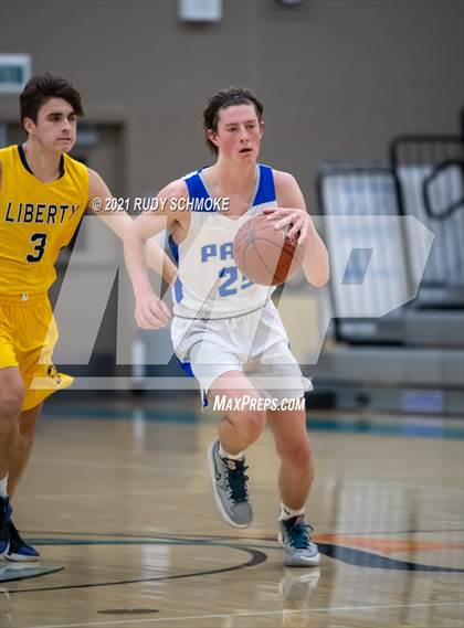 Thumbnail 1 in Liberty Charter vs. West Hills (6th Annual Del Lago Tip Off Classic) photogallery.