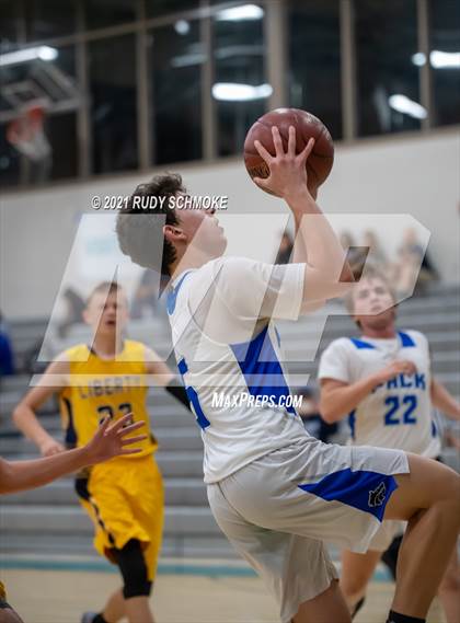 Thumbnail 2 in Liberty Charter vs. West Hills (6th Annual Del Lago Tip Off Classic) photogallery.
