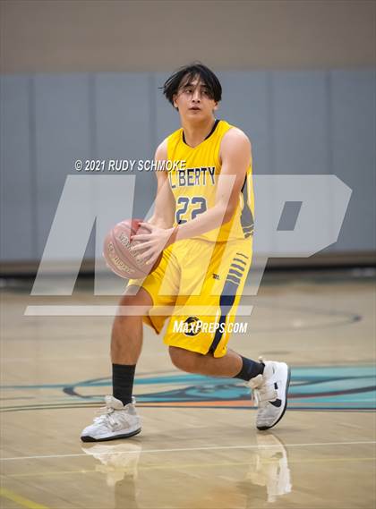 Thumbnail 1 in Liberty Charter vs. West Hills (6th Annual Del Lago Tip Off Classic) photogallery.