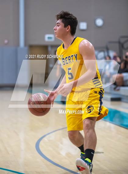 Thumbnail 1 in Liberty Charter vs. West Hills (6th Annual Del Lago Tip Off Classic) photogallery.