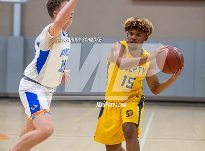 Thumbnail 3 in Liberty Charter vs. West Hills (6th Annual Del Lago Tip Off Classic) photogallery.
