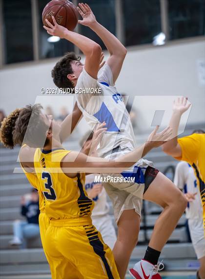 Thumbnail 3 in Liberty Charter vs. West Hills (6th Annual Del Lago Tip Off Classic) photogallery.