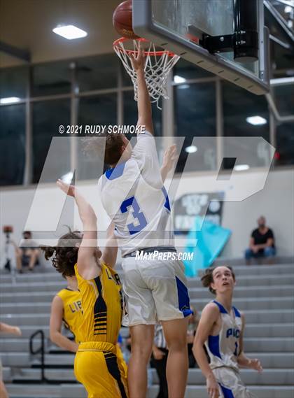 Thumbnail 1 in Liberty Charter vs. West Hills (6th Annual Del Lago Tip Off Classic) photogallery.