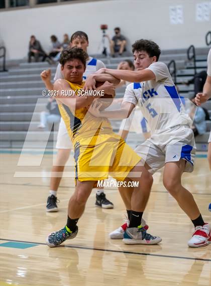 Thumbnail 2 in Liberty Charter vs. West Hills (6th Annual Del Lago Tip Off Classic) photogallery.