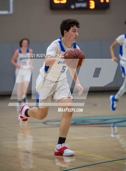 Thumbnail 3 in Liberty Charter vs. West Hills (6th Annual Del Lago Tip Off Classic) photogallery.