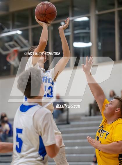 Thumbnail 3 in Liberty Charter vs. West Hills (6th Annual Del Lago Tip Off Classic) photogallery.