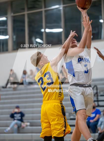Thumbnail 3 in Liberty Charter vs. West Hills (6th Annual Del Lago Tip Off Classic) photogallery.