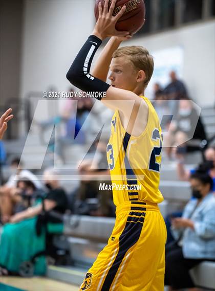 Thumbnail 2 in Liberty Charter vs. West Hills (6th Annual Del Lago Tip Off Classic) photogallery.