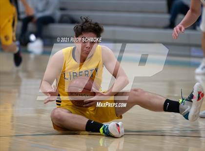 Thumbnail 2 in Liberty Charter vs. West Hills (6th Annual Del Lago Tip Off Classic) photogallery.