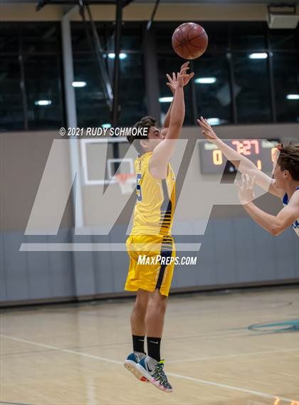 Thumbnail 2 in Liberty Charter vs. West Hills (6th Annual Del Lago Tip Off Classic) photogallery.