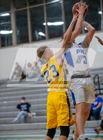 Thumbnail 3 in Liberty Charter vs. West Hills (6th Annual Del Lago Tip Off Classic) photogallery.