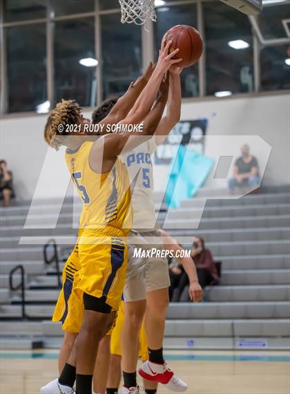 Thumbnail 2 in Liberty Charter vs. West Hills (6th Annual Del Lago Tip Off Classic) photogallery.