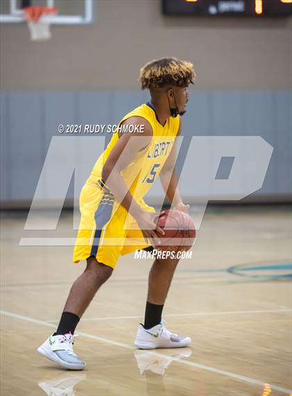 Thumbnail 1 in Liberty Charter vs. West Hills (6th Annual Del Lago Tip Off Classic) photogallery.
