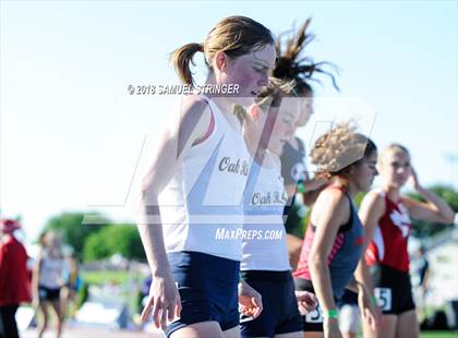 Thumbnail 1 in CIF State Track and Field Championships (Girls 1600m Prelims) photogallery.