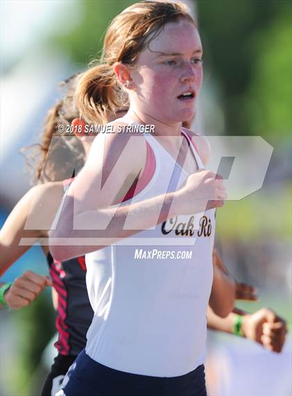 Thumbnail 1 in CIF State Track and Field Championships (Girls 1600m Prelims) photogallery.