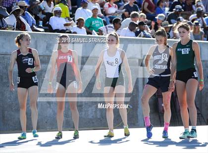 Thumbnail 3 in CIF State Track and Field Championships (Girls 1600m Prelims) photogallery.