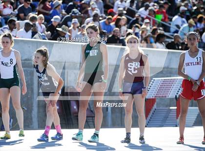 Thumbnail 2 in CIF State Track and Field Championships (Girls 1600m Prelims) photogallery.