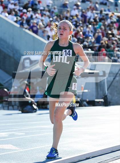 Thumbnail 3 in CIF State Track and Field Championships (Girls 1600m Prelims) photogallery.