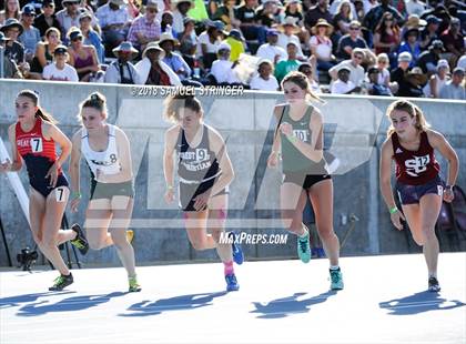 Thumbnail 2 in CIF State Track and Field Championships (Girls 1600m Prelims) photogallery.