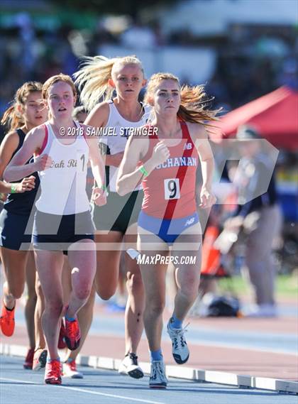 Thumbnail 3 in CIF State Track and Field Championships (Girls 1600m Prelims) photogallery.