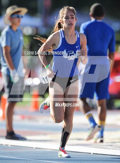 Thumbnail 3 in CIF State Track and Field Championships (Girls 1600m Prelims) photogallery.