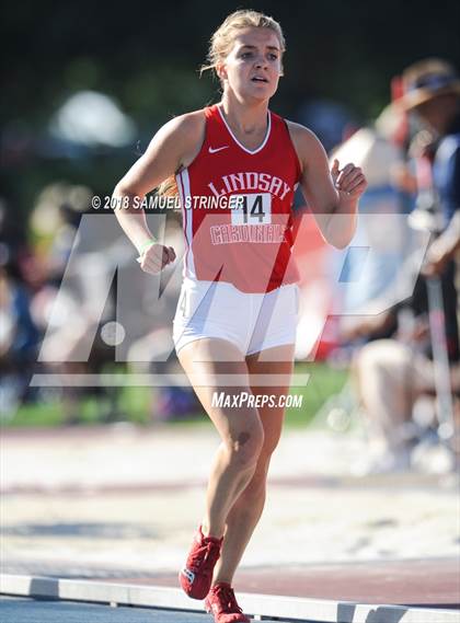 Thumbnail 2 in CIF State Track and Field Championships (Girls 1600m Prelims) photogallery.