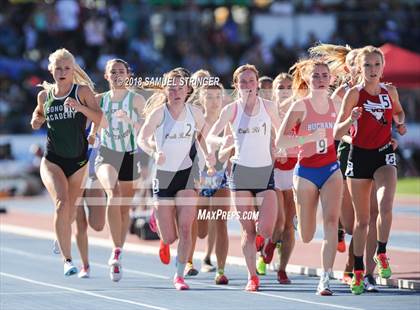 Thumbnail 2 in CIF State Track and Field Championships (Girls 1600m Prelims) photogallery.