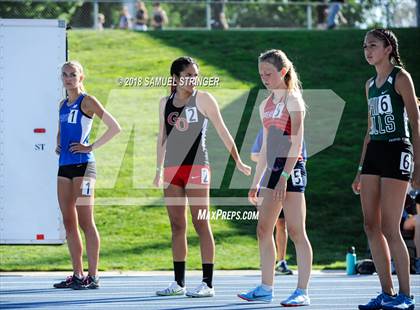 Thumbnail 3 in CIF State Track and Field Championships (Girls 1600m Prelims) photogallery.